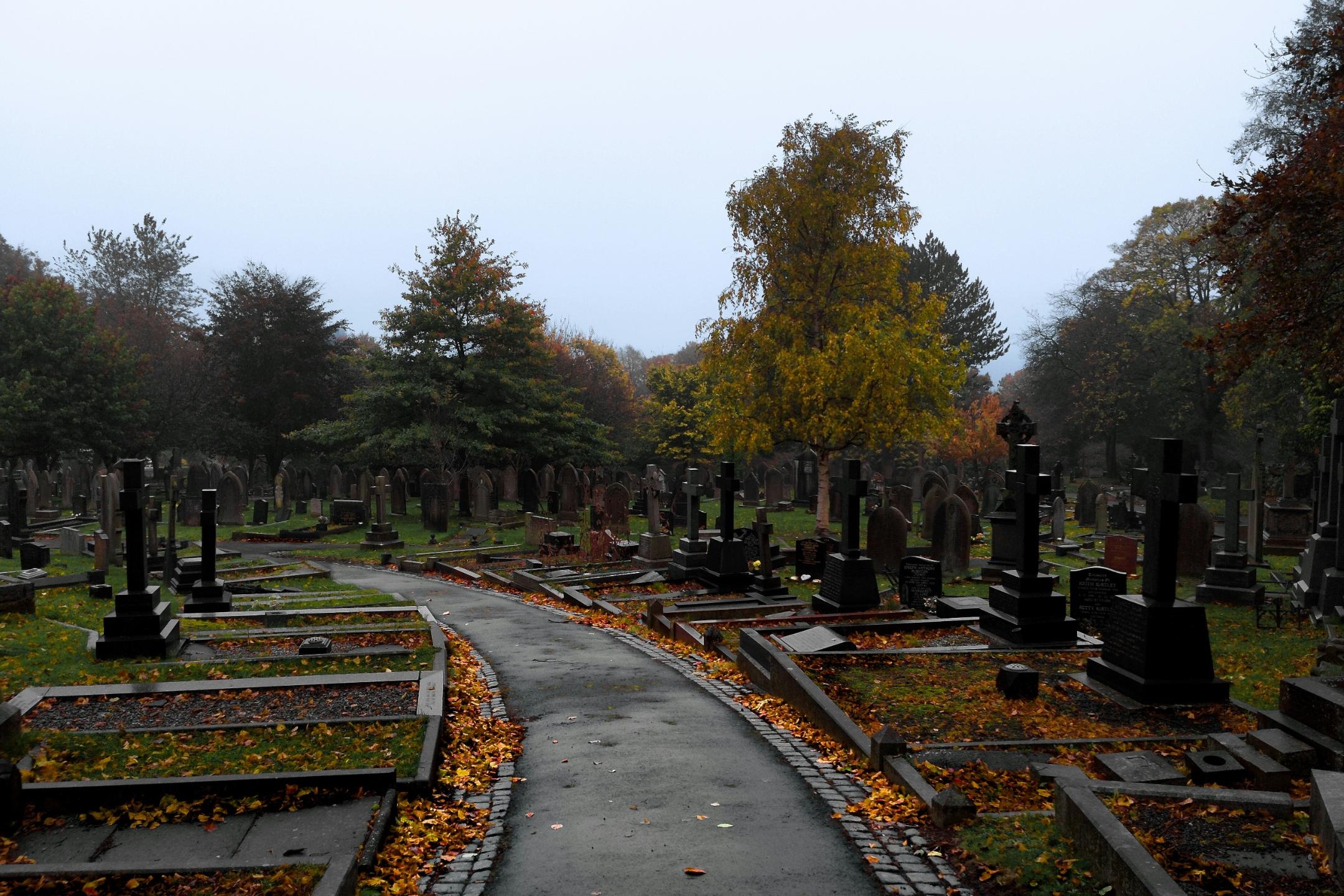 Friedhof im Herbst